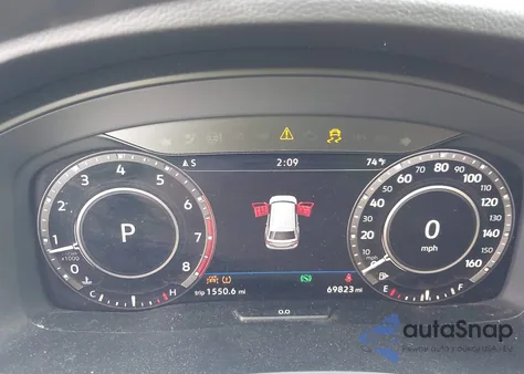 2019 Volkswagen Atlas 3.6L V6 Sel z USA, uszkodzony, nr VIN 1V2MR2CA0KC521954